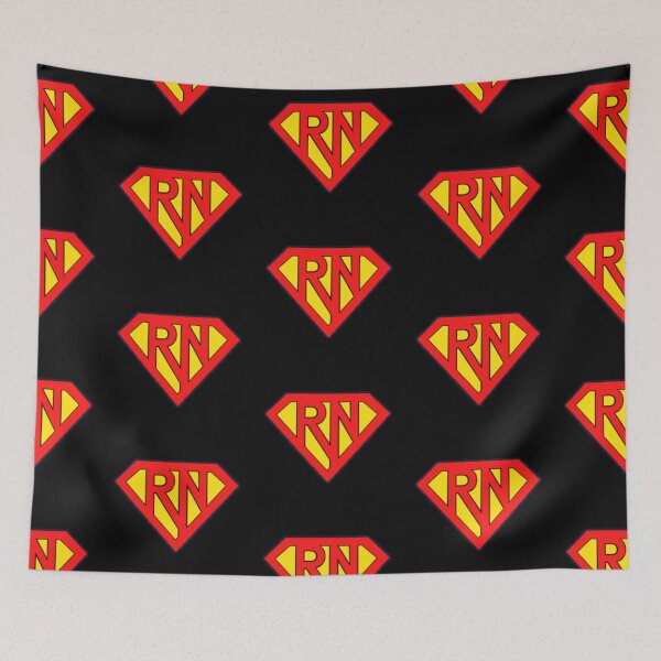 Item preview, RN - Nurse - Superhero  designed and sold by itsmemaytal.