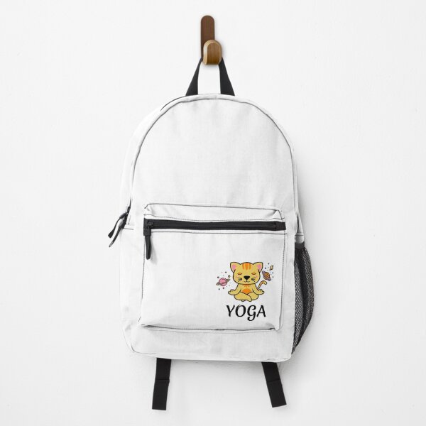 Item preview, zen yoga cat space meditation sport training designed and sold by la-petite-folie.