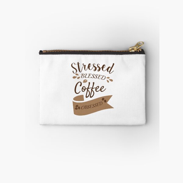 Item preview, Stressed Blessed And Coffee Obsessed - For Coffee Lovers 2022 designed and sold by ShopSend.