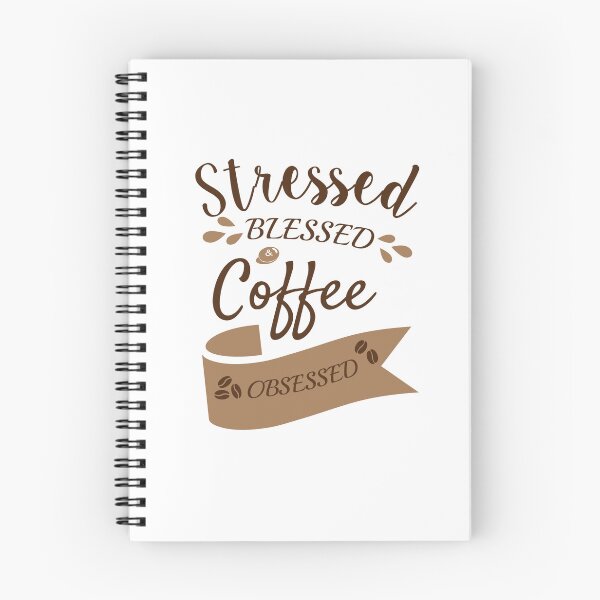 Item preview, Stressed Blessed And Coffee Obsessed - For Coffee Lovers 2022 designed and sold by ShopSend.