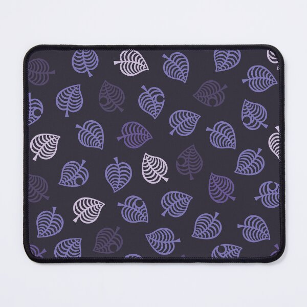 Item preview, Nook Leaf Aloha Logo - Purple/Lavender on Dark Purple designed and sold by TheMajesticGoat.
