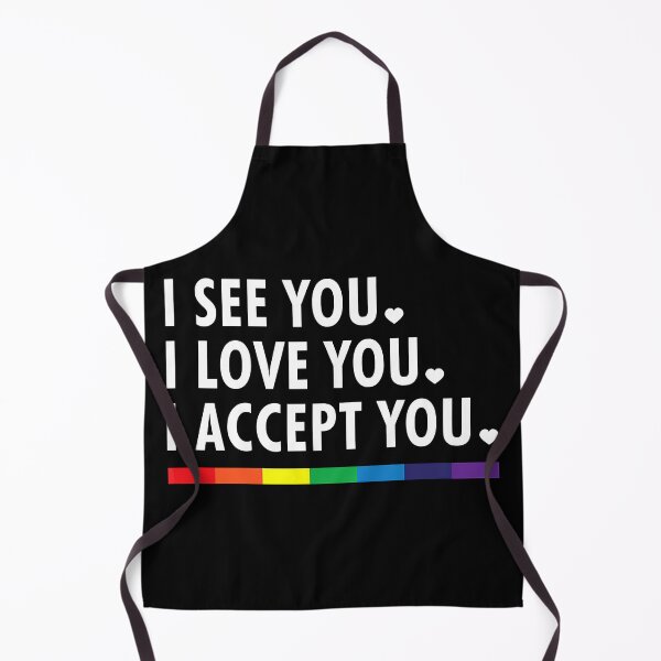 Item preview, I see I love you I accept you - LGBTQ Ally Gay Pride designed and sold by Bridge Galson.