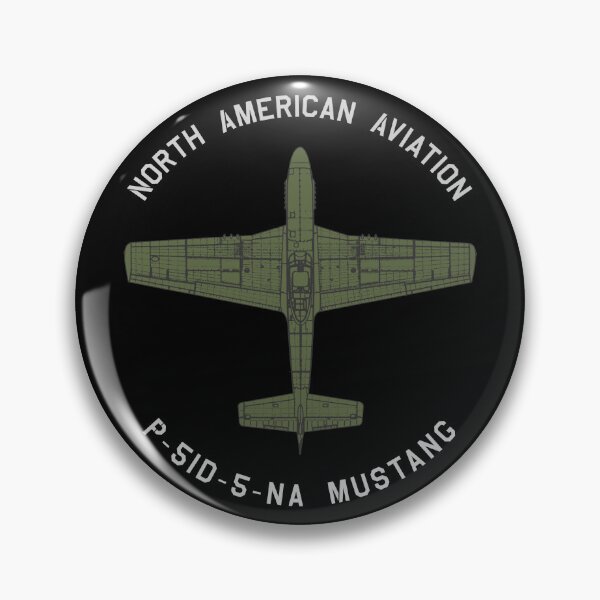 Item preview, North American Aviation - P-51D-5-NA MUSTANG - Black designed and sold by boltjesdesign.