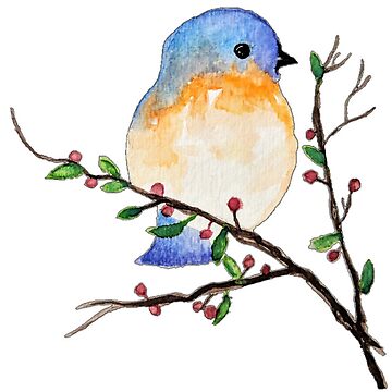 Vorschaubild zum Design BlueBird und Berry Branch von Upon-A-Star