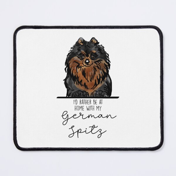 Item preview, I’d rather be at home with my German Spitz designed and sold by Little Fuzz Shop.