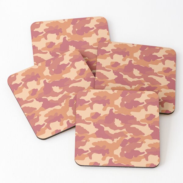Aperçu de l'œuvre Français Camo Orange Seamless Pattern créée et vendue par TheMajesticGoat.