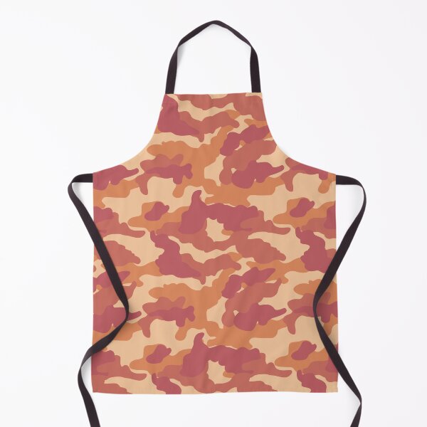 Aperçu de l'œuvre Français Camo Orange Seamless Pattern créée et vendue par TheMajesticGoat.
