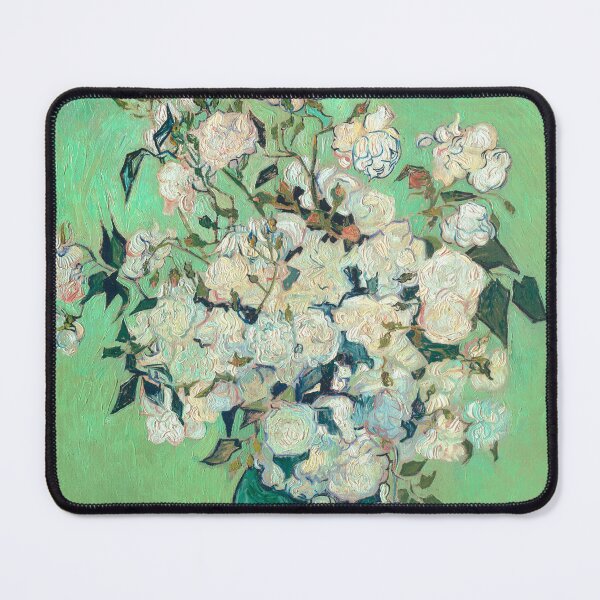 Aperçu de l'œuvre Roses Van Gogh créée et vendue par VintageArchive.
