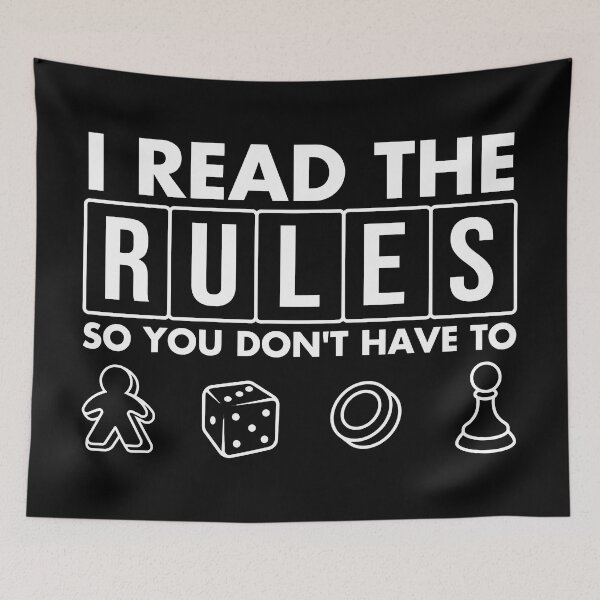 Item preview, Funny I Read The Rules So You Don't Have to Board Game designed and sold by Bridge Galson.