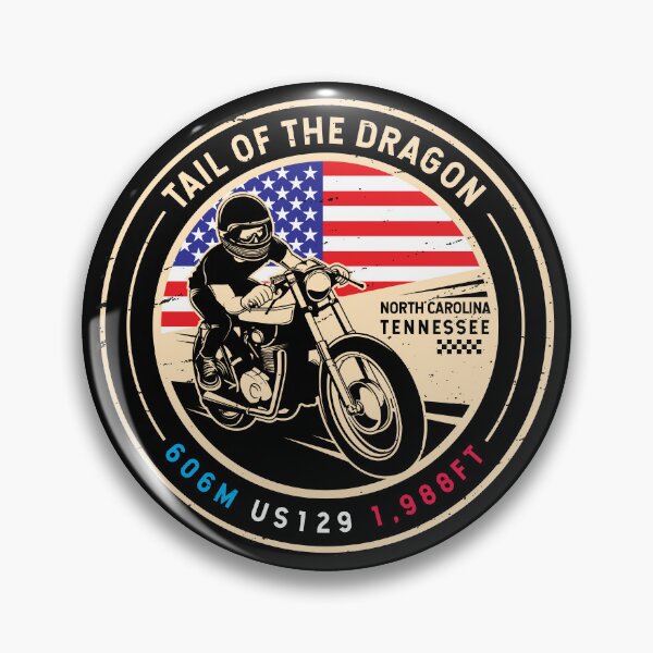 Item preview, Tail of the Dragon | Deals Gap | Motorcycle designed and sold by KrisSidDesigns.