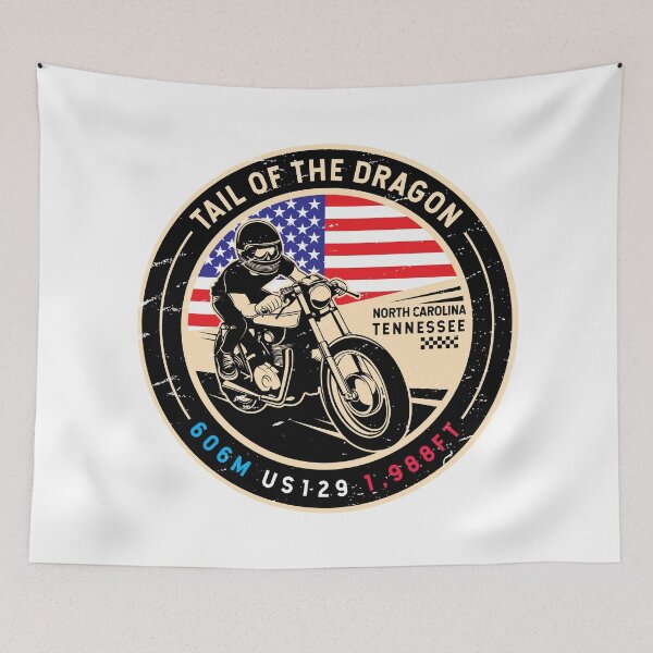 Item preview, Tail of the Dragon | Deals Gap | Motorcycle designed and sold by KrisSidDesigns.