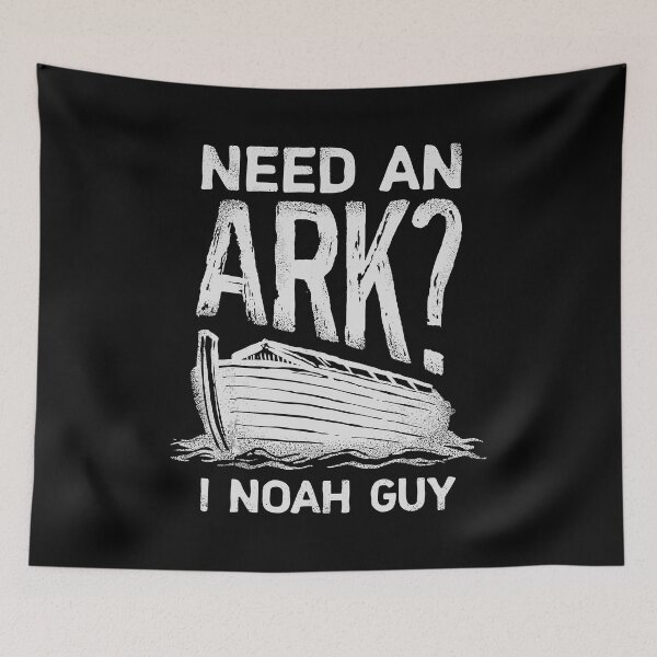 Item preview, Need an Ark I Noah Guy Funny Christian Men Women Pun Humor designed and sold by Bridge Galson.