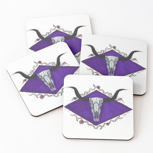 Item preview, Skull Series: Longhorn Bull designed and sold by Jessieisaninja.