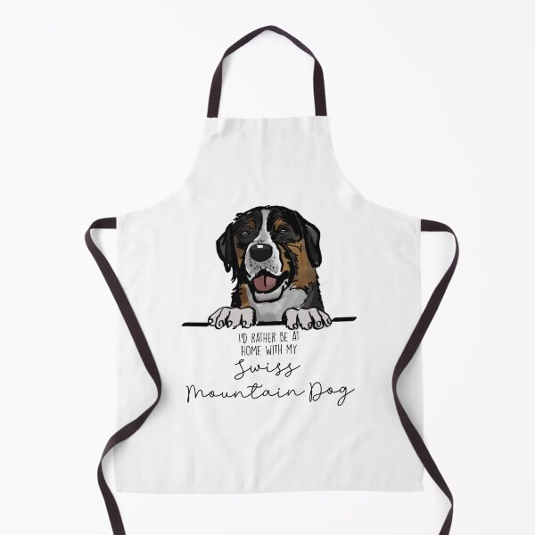 Item preview, I’d rather be at home with my Swiss Mountain Dog designed and sold by Little Fuzz Shop.