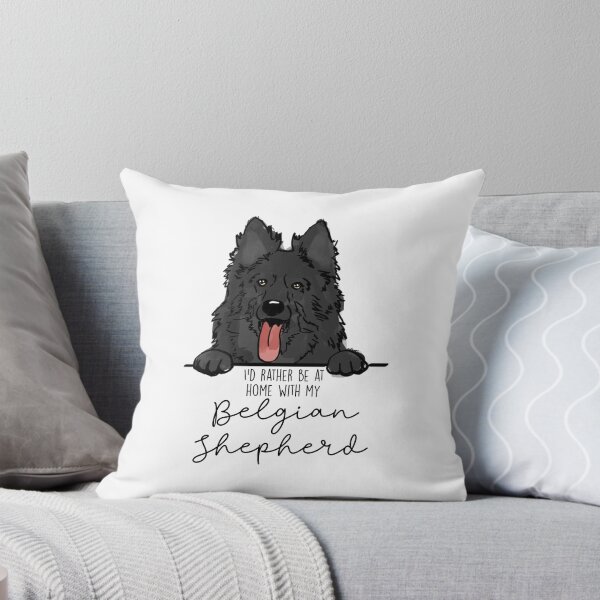 Item preview, I’d rather be at home with my Belgian Shepherd designed and sold by Little Fuzz Shop.