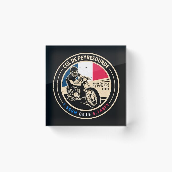 Item preview, Col de Peyresourde | Route des Cols | Motorcycle designed and sold by KrisSidDesigns.
