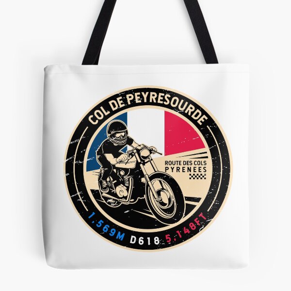 Item preview, Col de Peyresourde | Ruta de los Cols | Motocicleta designed and sold by KrisSidDesigns.