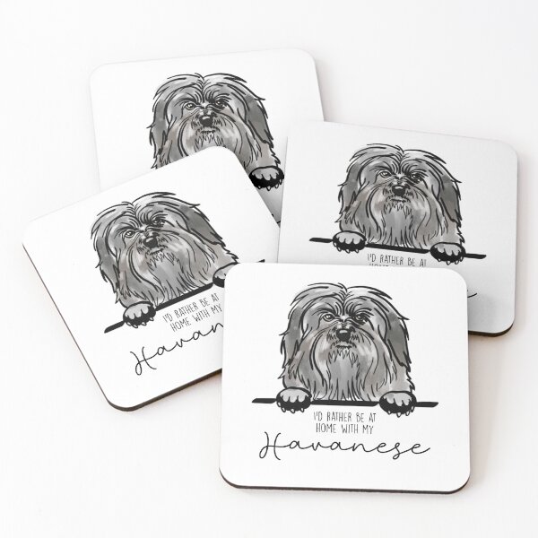 Item preview, I’d rather be at home with my Havanese designed and sold by Little Fuzz Shop.