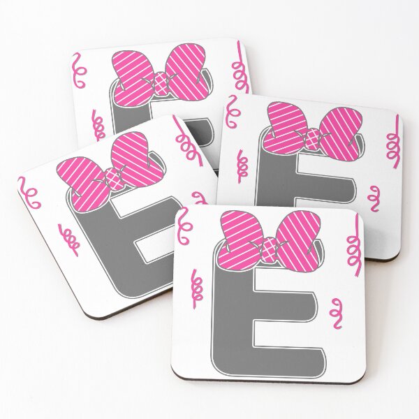 Item preview, Bows + Streamers Monogram E designed and sold by Owlies-Barn.