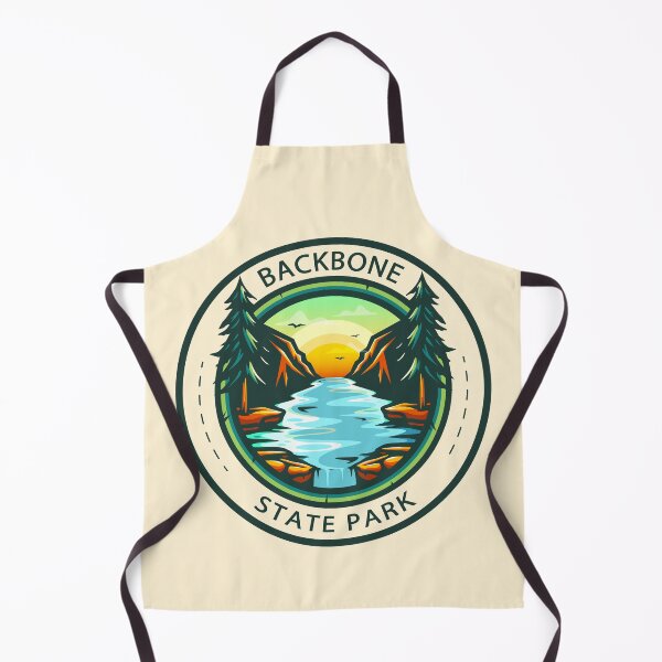 Item preview, Backbone State Park Iowa Badge designed and sold by KrisSidDesigns.