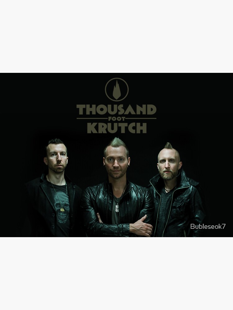 "Thousand Foot Krutch members " Sticker for Sale by Bubleseok7 | Redbubble