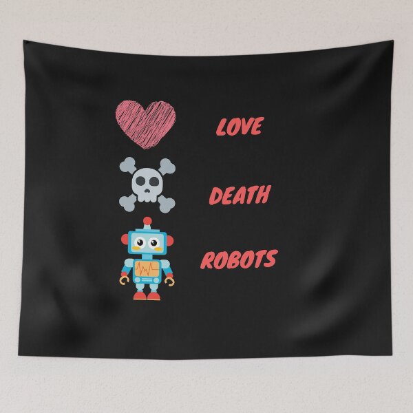 Item preview, love death and robots designed and sold by klimov0101.
