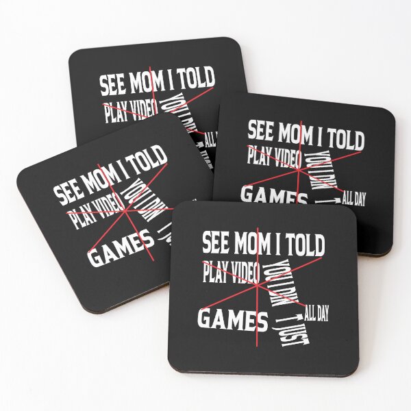 Item preview, see mom i told you i didn't just play video games all day designed and sold by karim82.