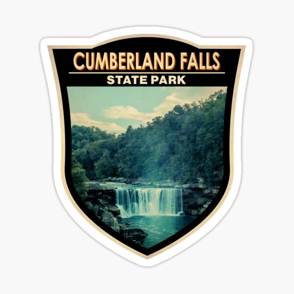 Item preview, Cumberland Falls State Park Kentucky Badge designed and sold by KrisSidDesigns.