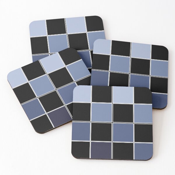 Item preview, dark aesthetic checker board pattern blue dazecore theme designed and sold by sielexis.