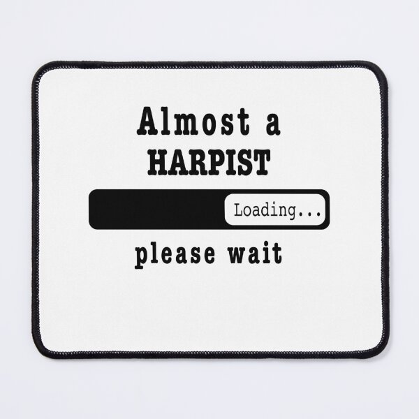 Item preview, Almost a harpist Loading PLease wait, Funny harpist job shirt, christmas Birthday harpist Gift For Mens Womens Dad Husband designed and sold by xlnv.