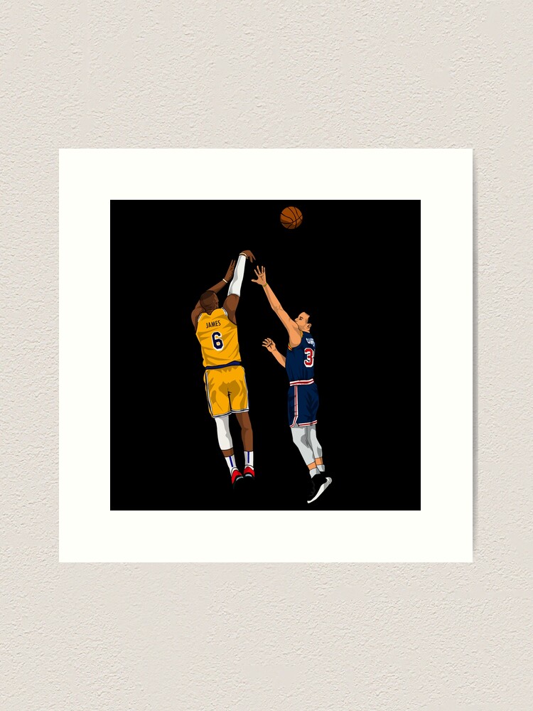 LeBron James - Stephen Curry - Art Poster for Sale by AYA-Design