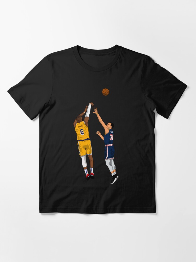 LeBron James Vs Stephen Curry Comic Art Essential T Shirt for Sale by AYA Design Redbubble