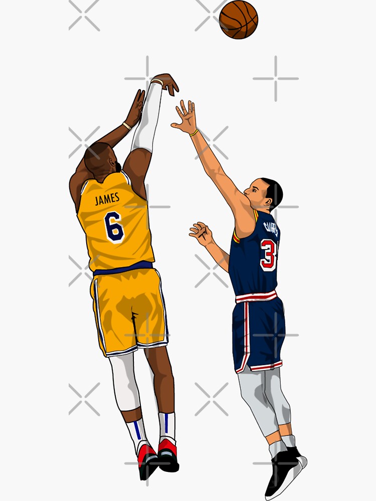 LeBron James - Stephen Curry - Art Poster for Sale by AYA-Design