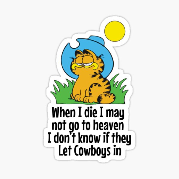 Pegatinas: Lunes De Amor De Garfield | Redbubble