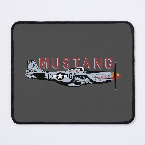 Item preview, Nooky Booky IV - P-51 MUSTANG - Grey designed and sold by boltjesdesign.