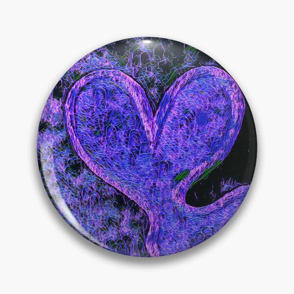 Item preview, Нeart on black, edited oil painting, #14 designed and sold by MariDaniArt.