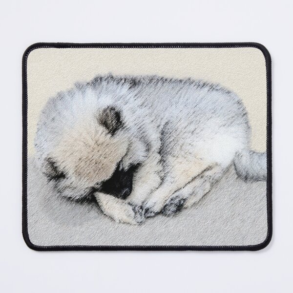 Item preview, Keeshond Puppy (Sleeping) designed and sold by alpendesigns.
