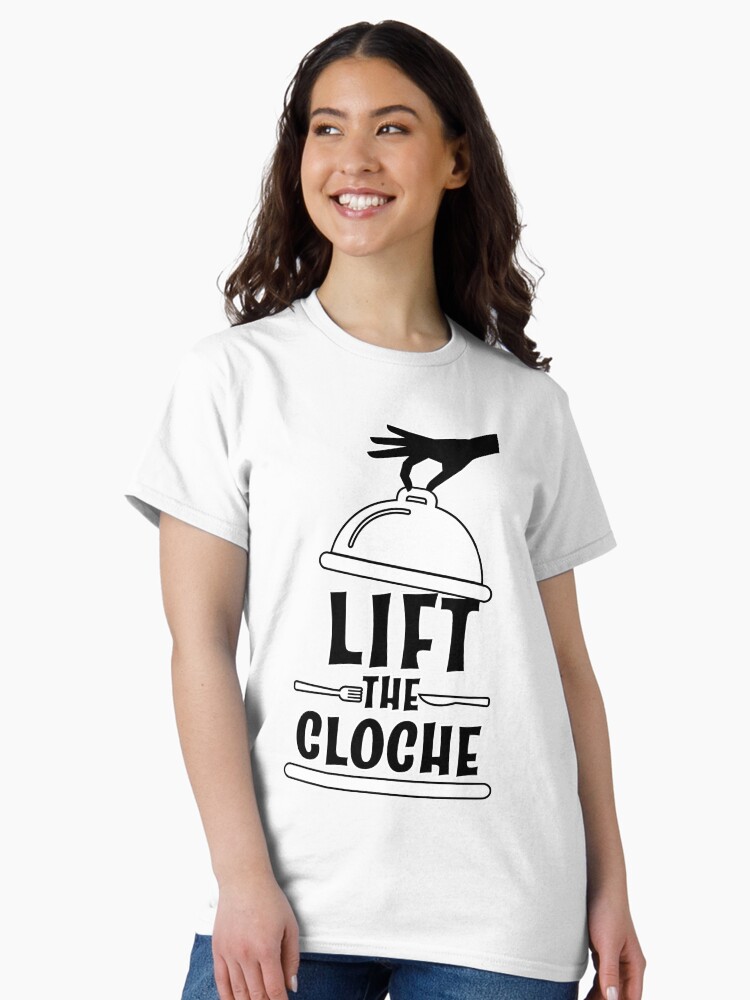 Thumbnail 2 of 7, Classic T-Shirt, Lift the Cloche designed and sold by LimeyJadeGear.