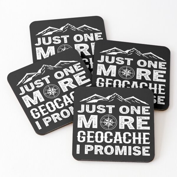 Item preview, Just One More Geocache I Promise Geocaching Lover Geocacher Gift designed and sold by Luna1Shop.