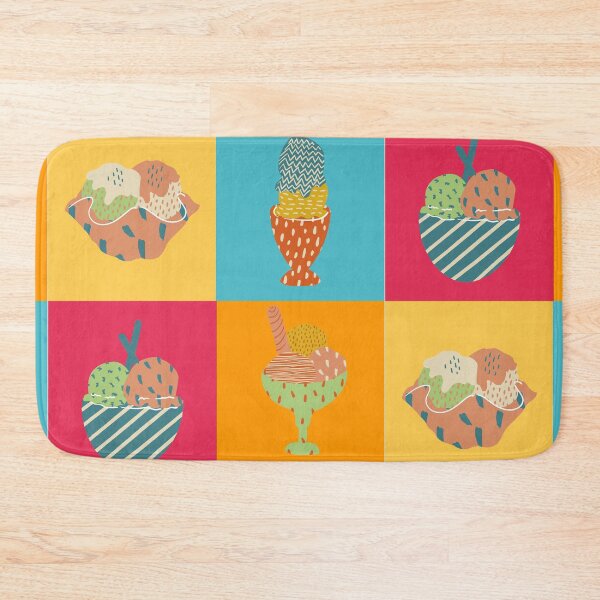 Item preview, Retro Vintage Ice Cream Cups Ice Cream Cute Cups designed and sold by universegrace.
