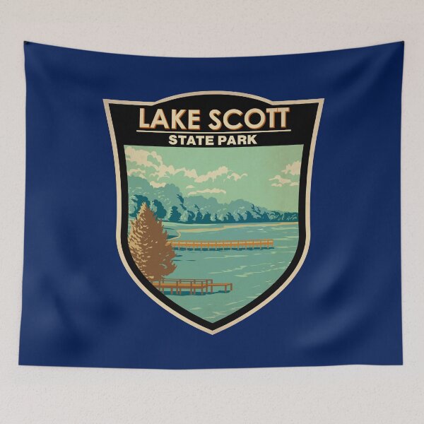 Item preview, Lake Scott State Park Kansas Badge designed and sold by KrisSidDesigns.