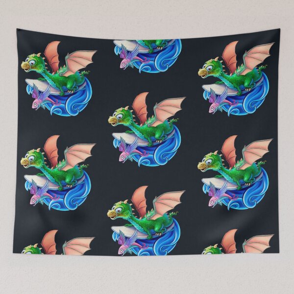 Item preview, Surfing Dragon designed and sold by AnneWertheim.