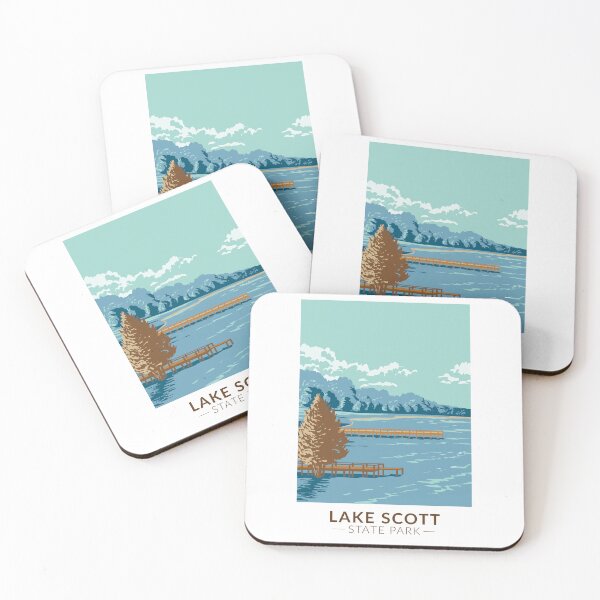 Item preview, Lake Scott State Park Kansas Vintage designed and sold by KrisSidDesigns.