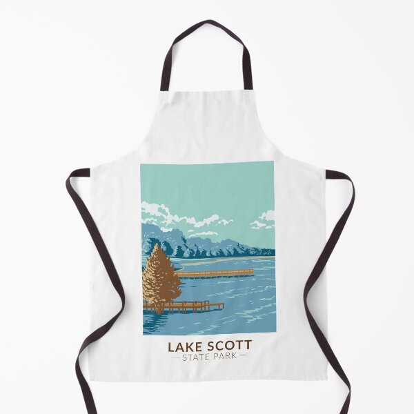 Item preview, Lake Scott State Park Kansas Vintage designed and sold by KrisSidDesigns.