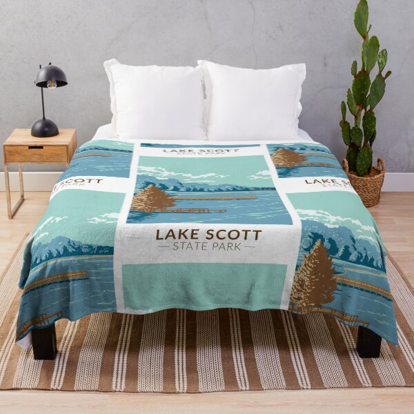 Item preview, Lake Scott State Park Kansas Vintage designed and sold by KrisSidDesigns.