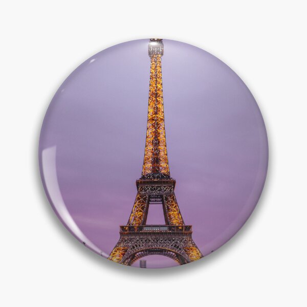 Item preview, Eiffel Tower, France, Purple Sunset designed and sold by newburyboutique.