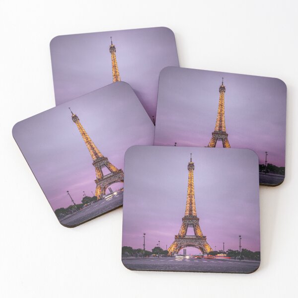 Item preview, Eiffel Tower, France, Purple Sunset designed and sold by newburyboutique.