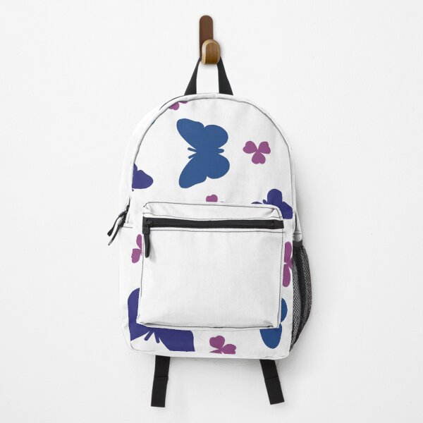 Item preview, Butterfly and Flower Pattern (Clear) designed and sold by BookwormSticker.