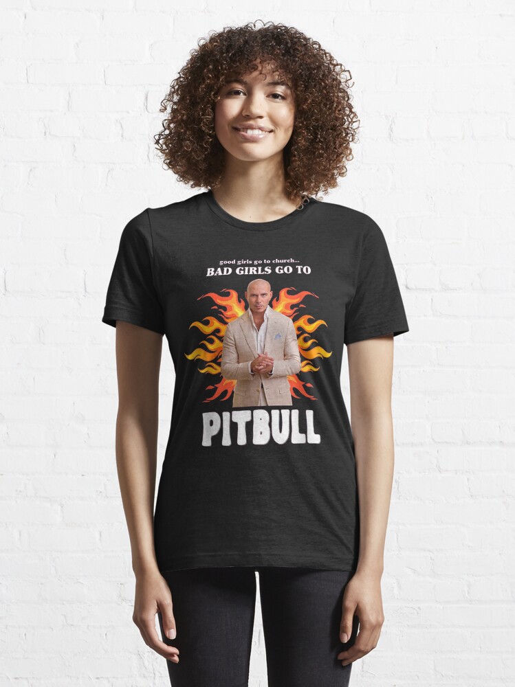 Discover Bad girls go to pitbull Essential T-Shirt