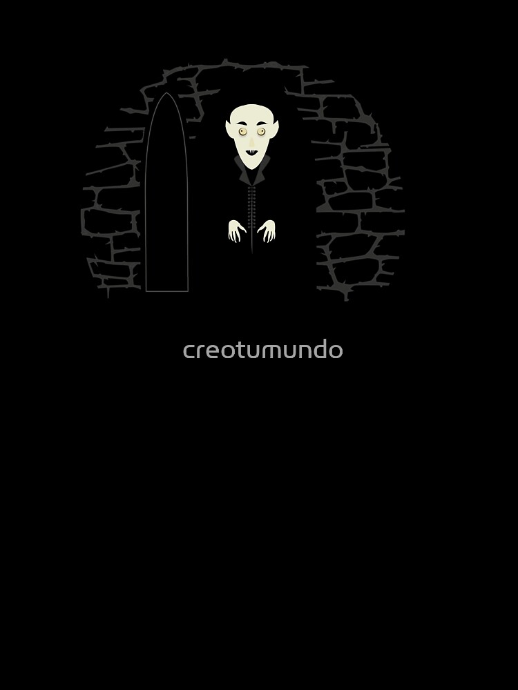 Imagen 7 de 7, Camiseta oversize con la obra Nosferatu, diseñada y vendida por creotumundo.